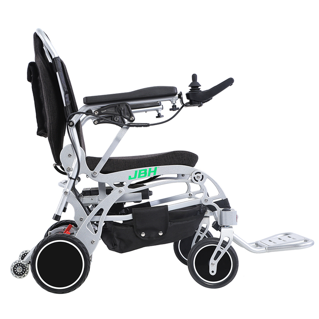 JBH Elegante sedia a rotelle elettrica in lega di alluminio D20