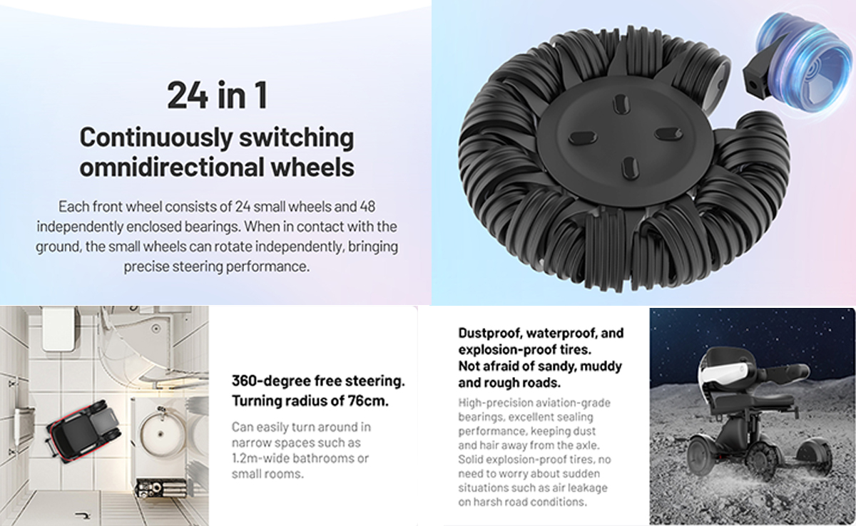 sedia a rotelle motorizzata JBH D30