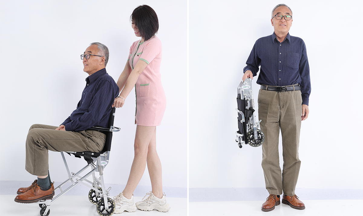 JBH sedia a rotelle manuale