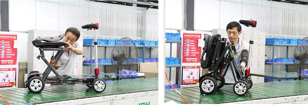 Fabbrica di scooter per disabili 