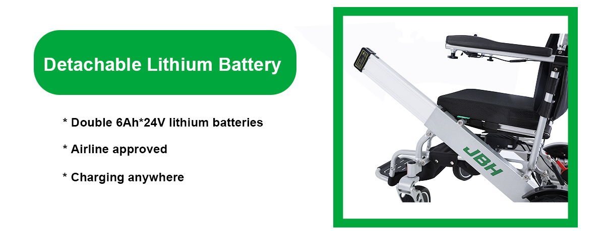 JBH Carrozzina elettrica D06