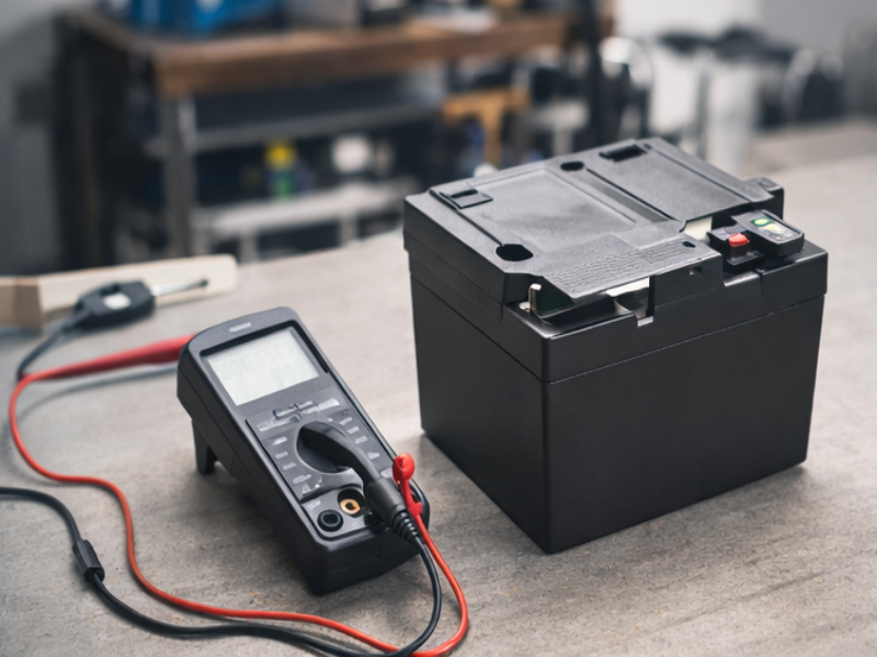 batteria della sedia a rotelle