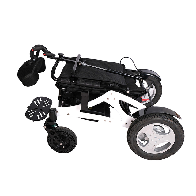 JBH sedia a rotelle elettrica anziana pieghevole interno