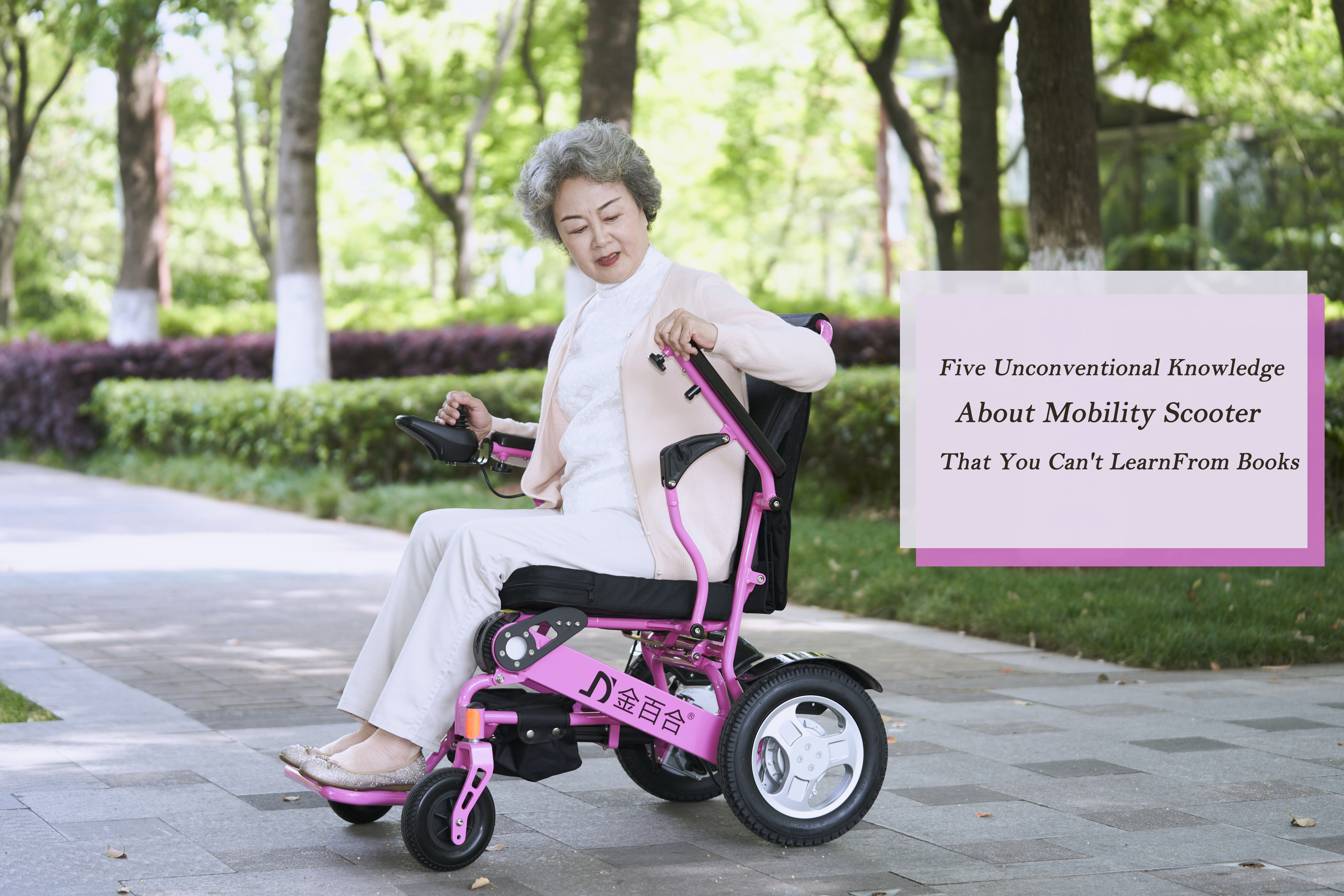 Cinque conoscenze non convenzionali sullo scooter per disabili che non puoi imparare dai libri