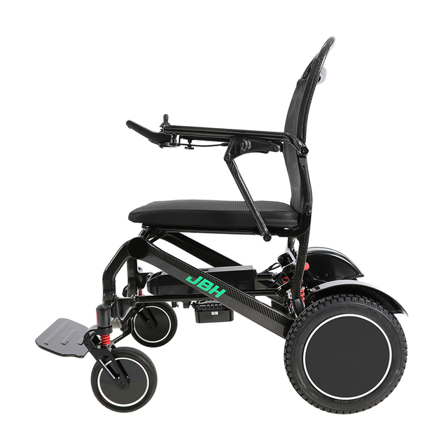 JBH La sedia a rotelle più leggera in fibra di carbonio DC08M