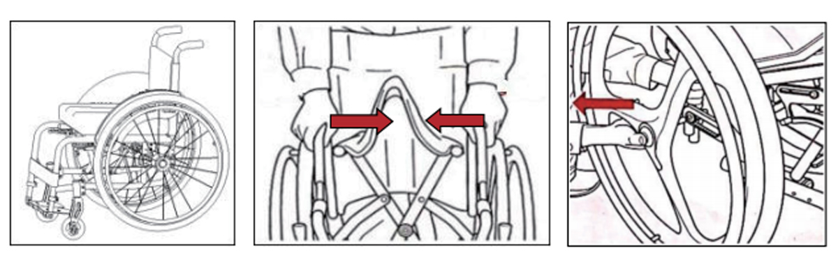 Sedia a rotelle manuali S002