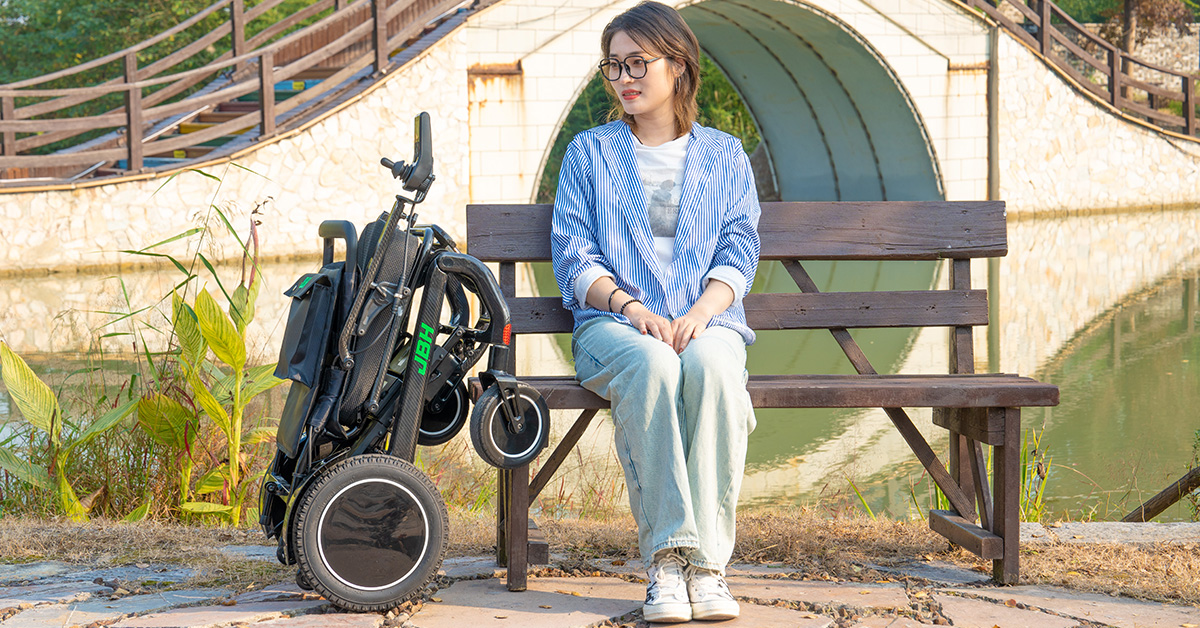 Carrozzina in fibra di carbonio DC07