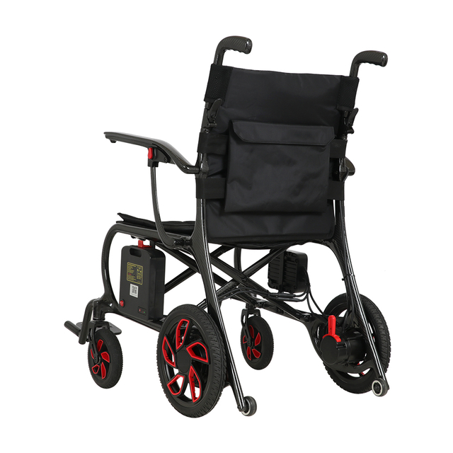 JBH Carrozzina elettrica con struttura in carbonio leggero DC12A