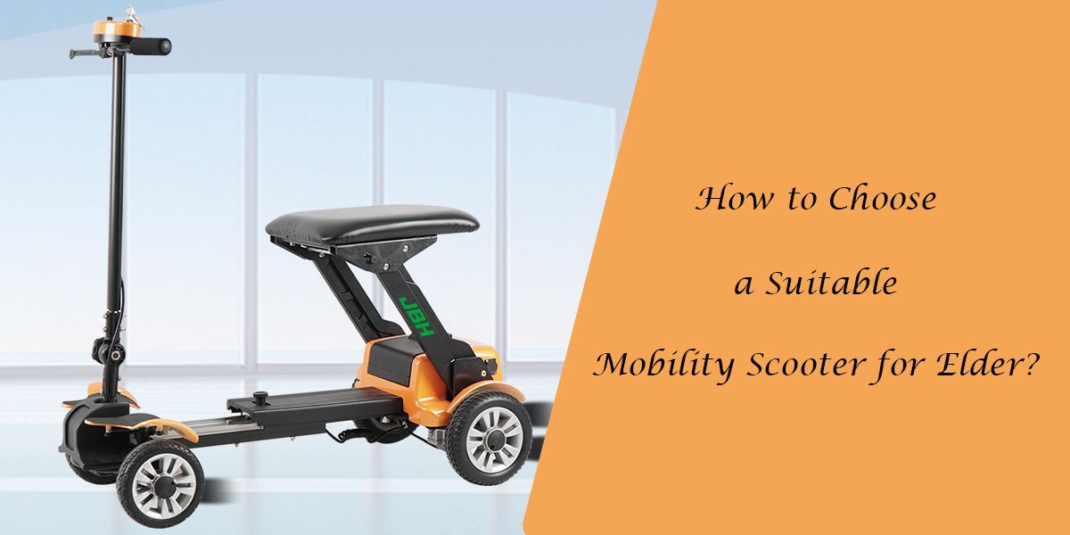 Come scegliere uno scooter di mobilità adatto per l'anziano?