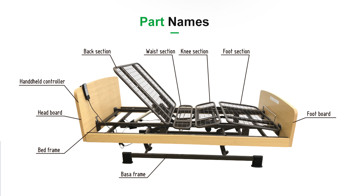 JBH letto infermieristico AB200