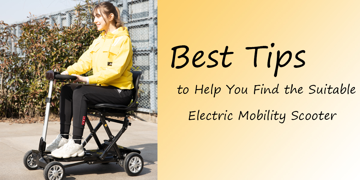 I migliori suggerimenti per aiutarti a trovare l'adeguato scooter mobilità elettrica