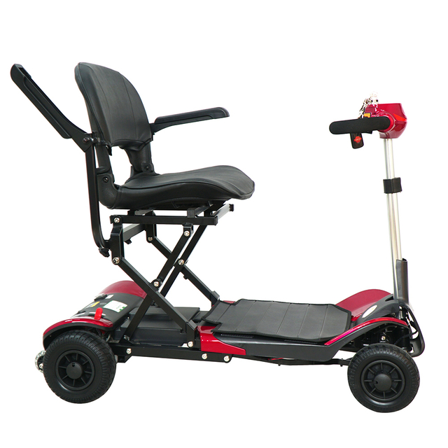 JBH Red Foldible Mobility Scooter FDB01
