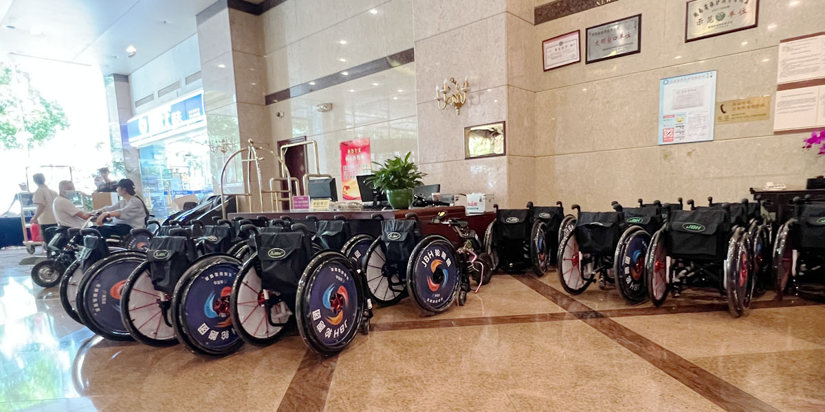 JBH sedia a rotelle manuale