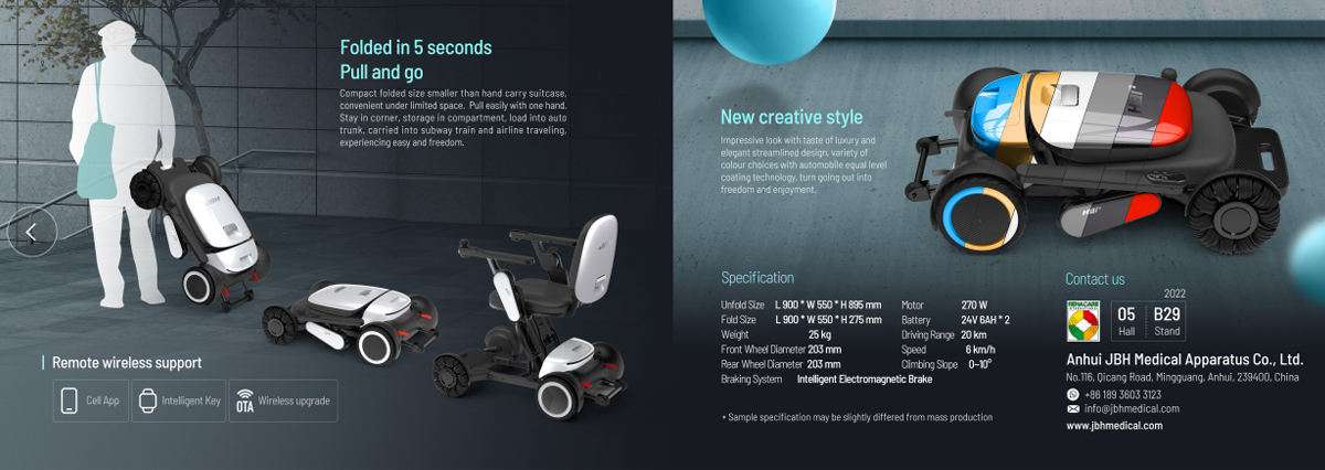 Sedia a rotelle elettrica FNC01