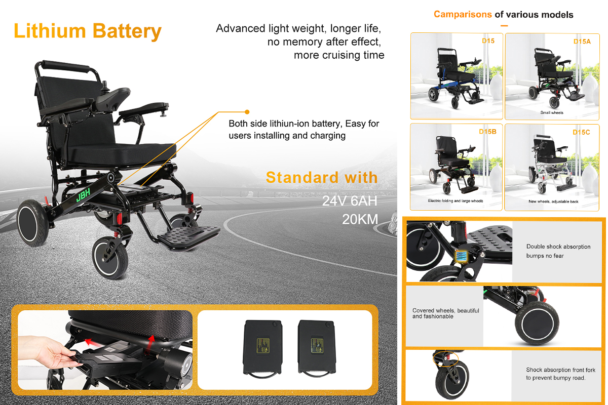 Sedie a rotelle D15A