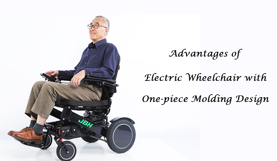 Vantaggi della sedia a rotelle elettrica con design di stampaggio monopezzo
